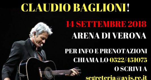 CLAUDIO BAGLIONI locandina